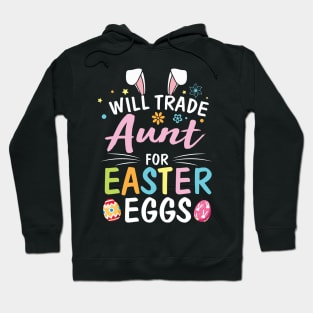 Star Flower Bunny Will Trade Aunt For Easter Eggs Happy Me Hoodie